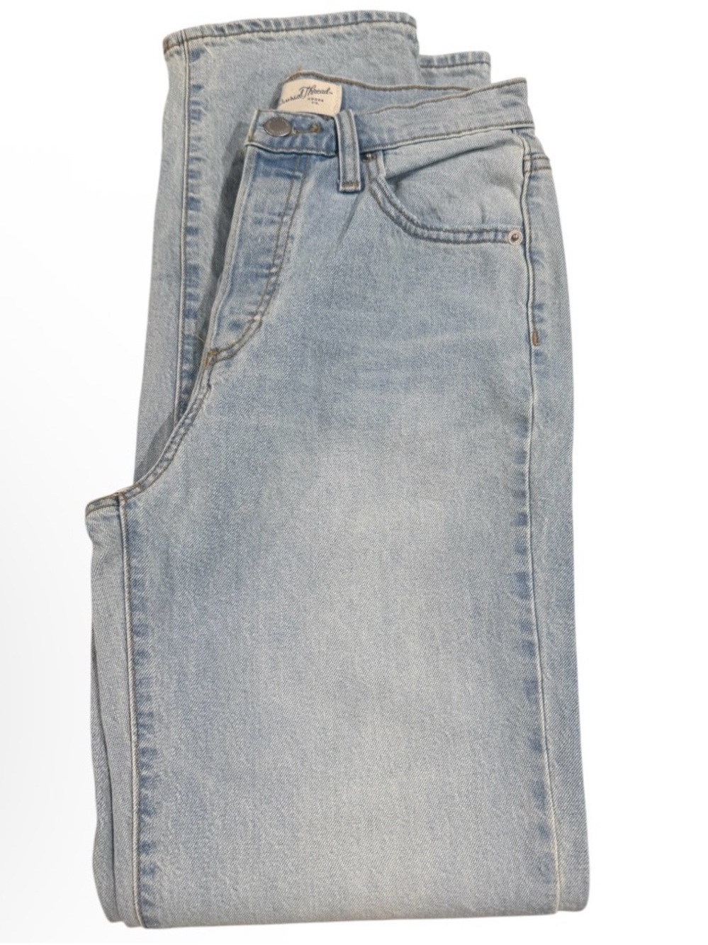 Universal Thread Goids Co. High Rise 90"S Straight Blue Jeans OR